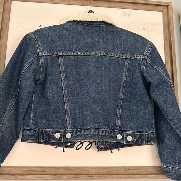 Girls 10/12 Old Navy jean jacket - Picture 4 of 4